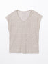LC Waikiki V Neck Polka Dot Women's T-Shirt